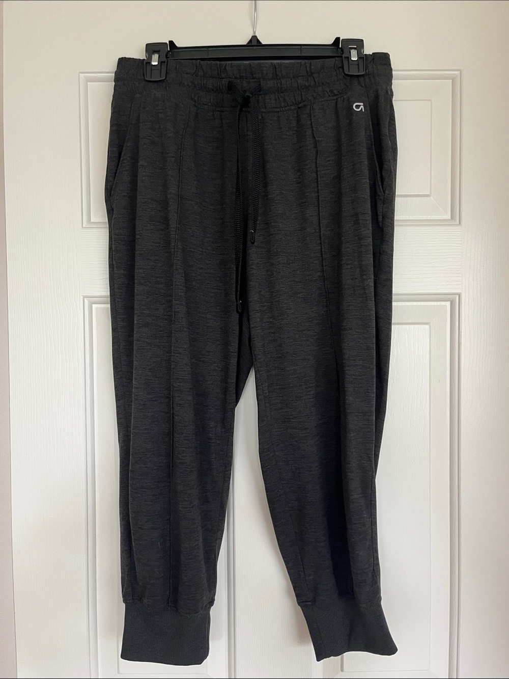 GAP Dark Charcoal Heather Jogger Sweatpants